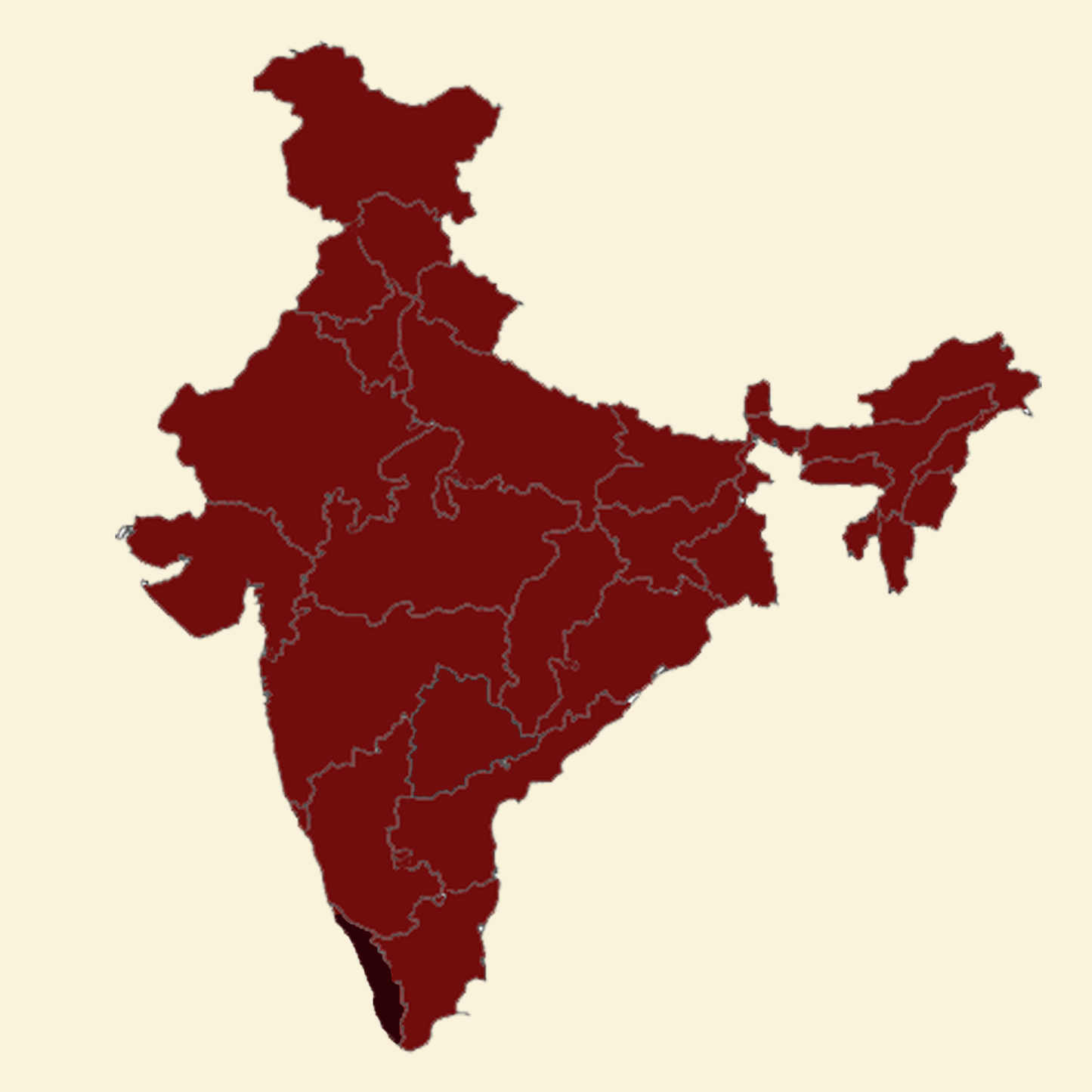 Kerala, by Rajshree